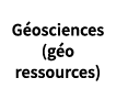 Géosciences (géo ressources)