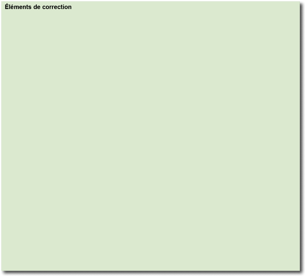  l ments de correction 