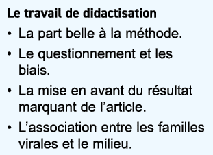 Le travail de didactisation • La part belle  la m thode. • Le questionnement et les biais. • La mise en avant du r s...