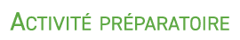 Activit pr paratoire