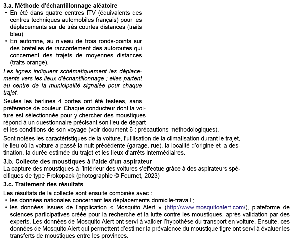 3.a. M thode d’ chantillonnage al atoire • En t  dans quatre centres ITV ( quivalents des centres techniques automob...