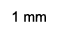 1 mm