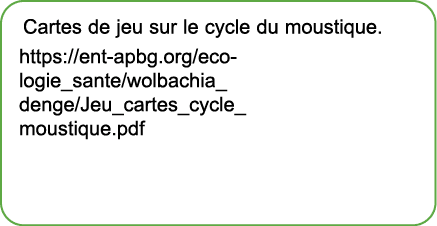 Cartes de jeu sur le cycle du moustique. https://ent apbg.org/ecologie_sante/wolbachia_denge/Jeu_cartes_cycle_moustiq...
