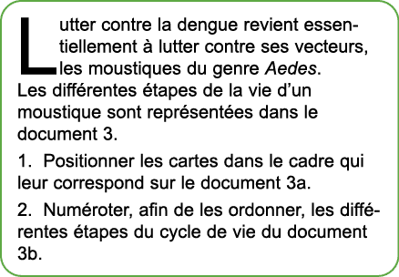 Lutter contre la dengue revient essentiellement  lutter contre ses vecteurs, les moustiques du genre Aedes. Les diff...