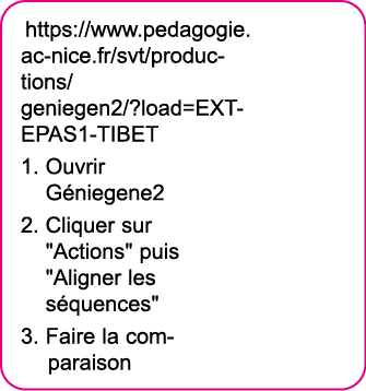 https:  www pedagogie ac-nice fr svt productions geniegen2  load EXT-EPAS1-TIBET Ouvrir G niegene2 Cliquer sur   Acti   
