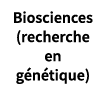Biosciences (recherche en génétique)